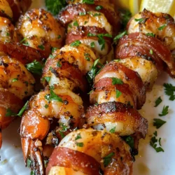 When it comes to culinary delights that make a lasting impression, few dishes can rival the exquisite allure of Bacon-Wrapped Shrimp. This seafood treat masterfully marries the rich, smoky flavor of bacon with the tender, juicy essence of shrimp, creating a harmonious blend that tantalizes the taste buds. Each bite delivers a satisfying crunch from the bacon, followed by the succulent sweetness of shrimp, with a whisper of aromatic spices that elevate the dish to gourmet status.