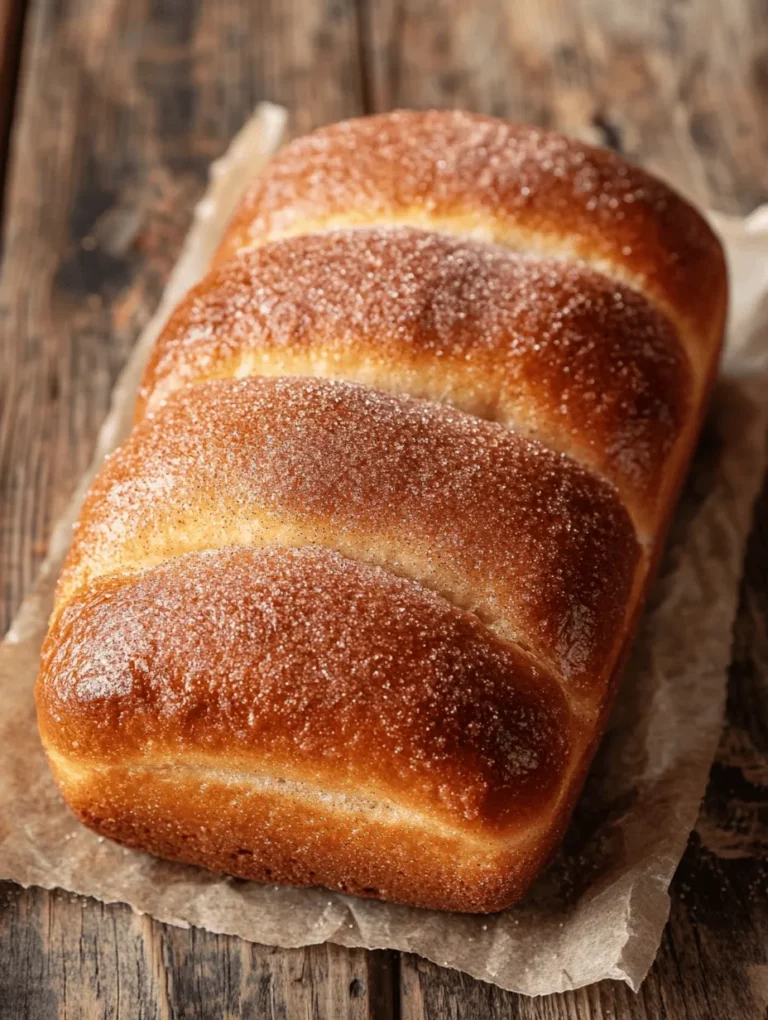 Sweet breads have captured the hearts and taste buds of many, evolving from traditional recipes to modern delights that grace tables around the world. These indulgent treats are characterized by their tender, moist texture and delightful flavors, making them a popular choice for breakfast, brunch, or as a luscious snack throughout the day. Among the myriad of sweet bread options, the Cinnamon Sugar Donut Sweet Bread stands out as an irresistible combination of comfort and indulgence.