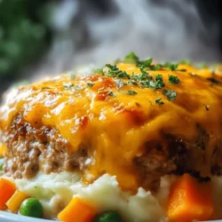 When it comes to comforting family meals, few dishes can rival the appeal of a Cheesy Loaded Meatloaf Casserole with Vegetables. This dish combines the classic flavors of traditional meatloaf with the heartiness of a casserole, creating a warm and satisfying meal that is perfect for any occasion. With its gooey cheese topping, savory meat, and a medley of colorful vegetables, it’s no wonder that this delectable casserole has secured its place as a beloved favorite in homes across the country.