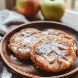 There’s something magical about homemade apple fritters that transports you back to the warmth of a family kitchen or a quaint bakery. The aroma of freshly fried dough mingling with the sweet scent of cinnamon and sugar creates an inviting atmosphere that is hard to resist. These delectable treats are the perfect blend of sweet and spicy, with a crispy exterior that gives way to tender, juicy apple pieces inside. Whether it’s a chilly autumn afternoon or a festive holiday gathering, cinnamon sugar apple fritters are a beloved choice among dessert enthusiasts everywhere.