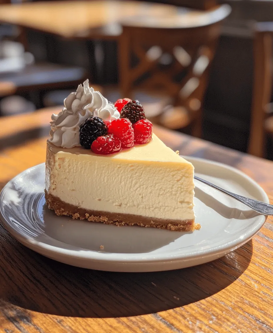 When it comes to desserts that have garnered a loyal following, few can rival the classic New York cheesecake. This beloved treat is not just a dessert; it embodies a rich history and culinary tradition that resonates with many. What makes New York cheesecake truly unique is its rich, creamy texture that melts in your mouth, combined with a flavor profile that balances sweetness and tanginess in perfect harmony. Unlike many other cheesecakes, which can be airy or mousse-like, the New York version is dense and luxurious, making it a standout choice for any occasion.