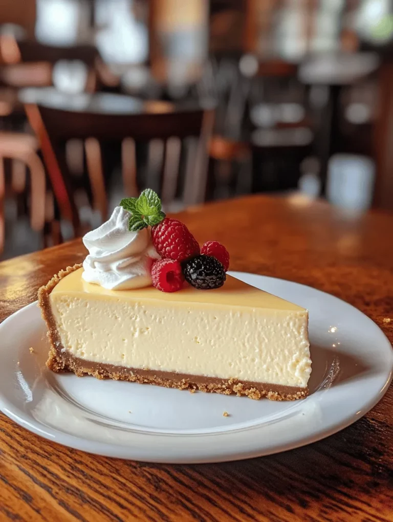 When it comes to desserts that have garnered a loyal following, few can rival the classic New York cheesecake. This beloved treat is not just a dessert; it embodies a rich history and culinary tradition that resonates with many. What makes New York cheesecake truly unique is its rich, creamy texture that melts in your mouth, combined with a flavor profile that balances sweetness and tanginess in perfect harmony. Unlike many other cheesecakes, which can be airy or mousse-like, the New York version is dense and luxurious, making it a standout choice for any occasion.