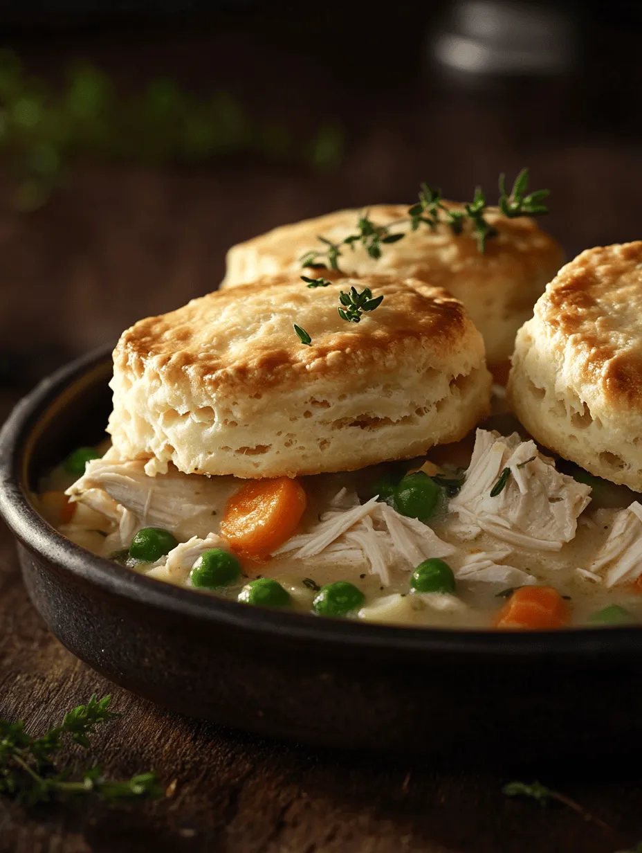 The star of any chicken pot pie is undoubtedly the chicken itself. Using cooked chicken, whether it's leftover rotisserie chicken or freshly baked chicken breast, simplifies the preparation process while ensuring tender, juicy bites. Cooked chicken infuses the filling with a savory flavor that pairs beautifully with the creamy sauce and vegetables. Additionally, it saves time, allowing you to focus on creating a comforting meal without the stress of lengthy cooking times.