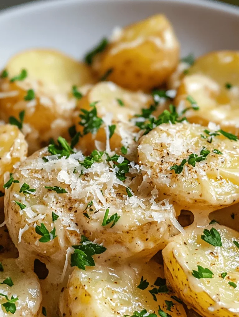 If you're seeking a side dish that is both simple to prepare and rich in flavor, look no further than the Easy Creamy Garlic Sauce Baby Potatoes. This dish is a delightful twist on traditional potatoes, combining the wholesome goodness of baby potatoes with a luscious garlic sauce that is sure to impress. The creamy texture and aromatic garlic make this recipe a standout, whether you're serving it alongside a grilled steak, roasted chicken, or a fresh salad.