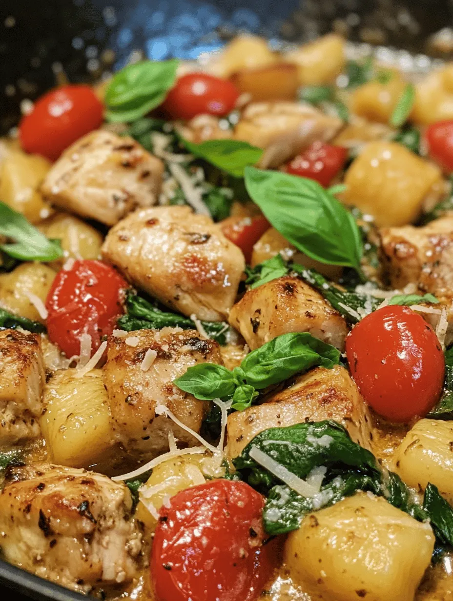In the world of comforting meals, few dishes can rival the warmth and satisfaction of a skillet meal. The Garlic Chicken Gnocchi Skillet is a delightful blend of tender chicken, pillowy gnocchi, and vibrant vegetables, all enveloped in a creamy garlic sauce. This dish not only delivers on flavor but also on convenience, making it perfect for busy weeknight dinners or leisurely weekend meals. With its rich flavors and easy preparation, it’s no wonder that the Garlic Chicken Gnocchi Skillet has become a favorite among home cooks and food enthusiasts alike.