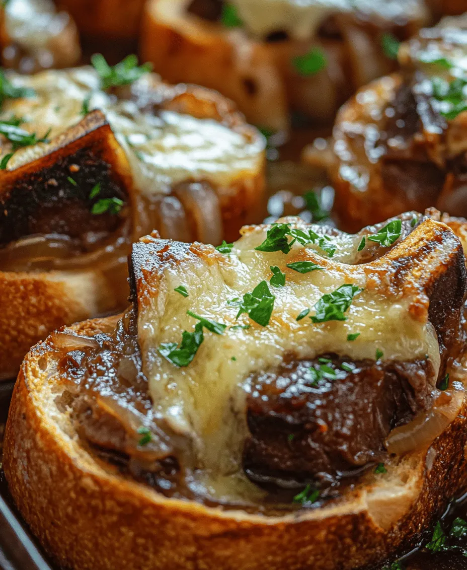 As the chill of winter descends or when the rainy days linger, there’s nothing quite as comforting as a bowl of French Onion Short Rib Soup with Gruyère Toast. This sumptuous dish is an indulgent twist on the classic French onion soup, where tender, slow-cooked short ribs meet sweet, caramelized onions, all nestled in a rich, savory broth. The crowning glory of this dish is the Gruyère toast, featuring a generous layer of nutty, melted cheese atop crusty French bread. Whether it’s a cozy evening at home or a gathering of friends, this soup is not just a meal—it's an experience that warms the soul.