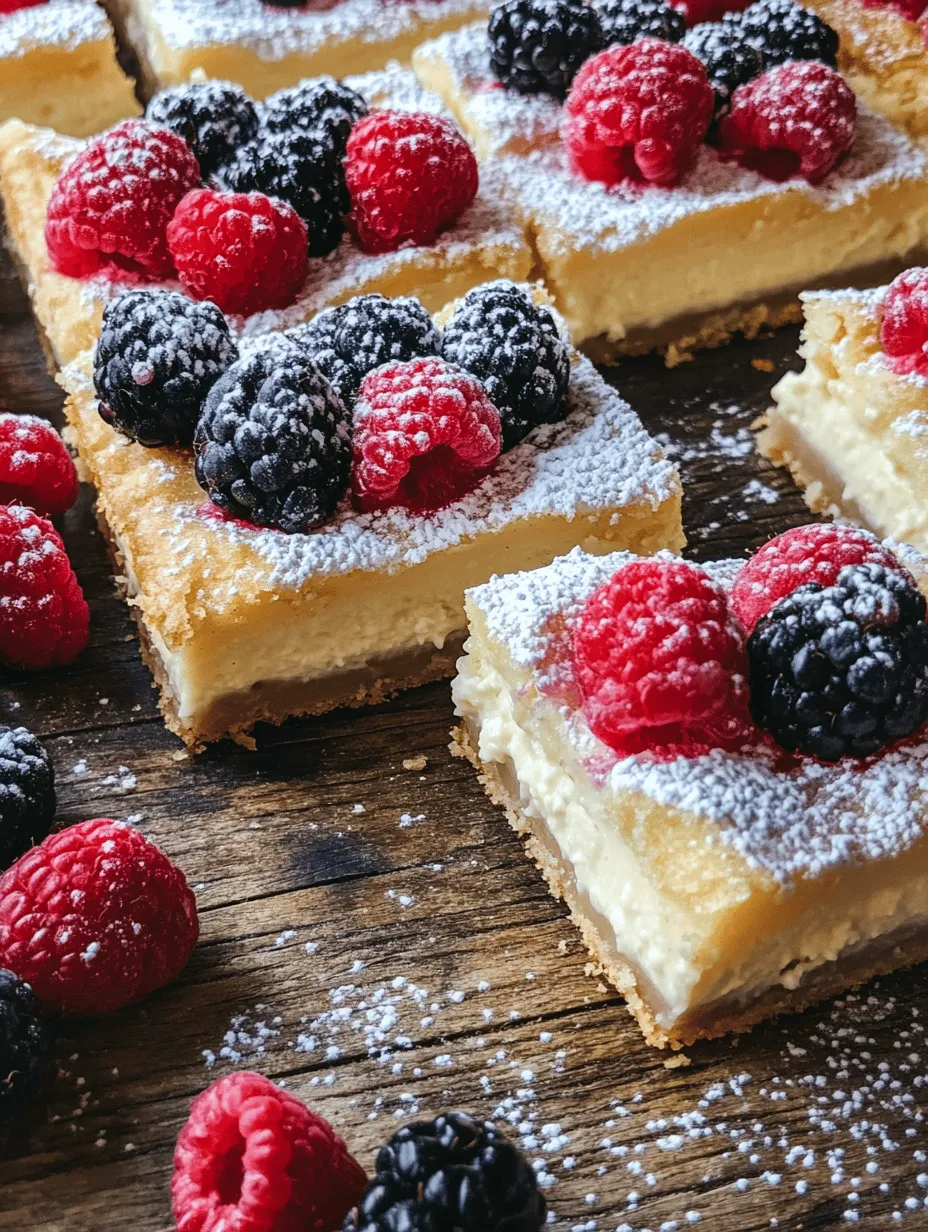 If you’re looking for a dessert that’s both simple to make and irresistibly delicious, then Crescent Cheesecake Bars should be at the top of your list. These delightful treats combine the flaky, buttery goodness of crescent dough with a creamy, decadent cheesecake filling, resulting in a dessert that is perfect for any occasion. Whether you're hosting a family gathering, attending a potluck, or simply indulging in a sweet treat after dinner, these bars are sure to impress.
