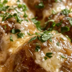 Baked French Onion Meatballs are a delightful fusion of comforting flavors that many of us associate with the rich, savory goodness of traditional French onion soup, all wrapped up in tender, hearty meatballs. This dish captures the essence of nostalgia, as the sweet aroma of caramelized onions fills your kitchen, reminding you of home-cooked meals and family gatherings. With its unique flavor profile, Baked French Onion Meatballs provide a satisfying meal that can easily become a family favorite.
