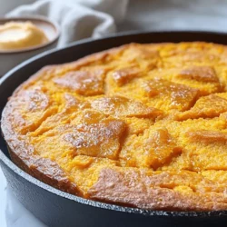 Honey Butter Sweet Potato Cornbread is a delightful twist on the classic cornbread recipe that combines the rich sweetness of honey and the earthy flavors of sweet potatoes, creating a dish that is both comforting and satisfying. This unique cornbread not only serves as a perfect side for savory meals but also stands on its own as a delicious snack. Imagine a soft, moist bread with a subtle sweetness that complements a variety of dishes — from barbecued ribs to a steaming bowl of chili.