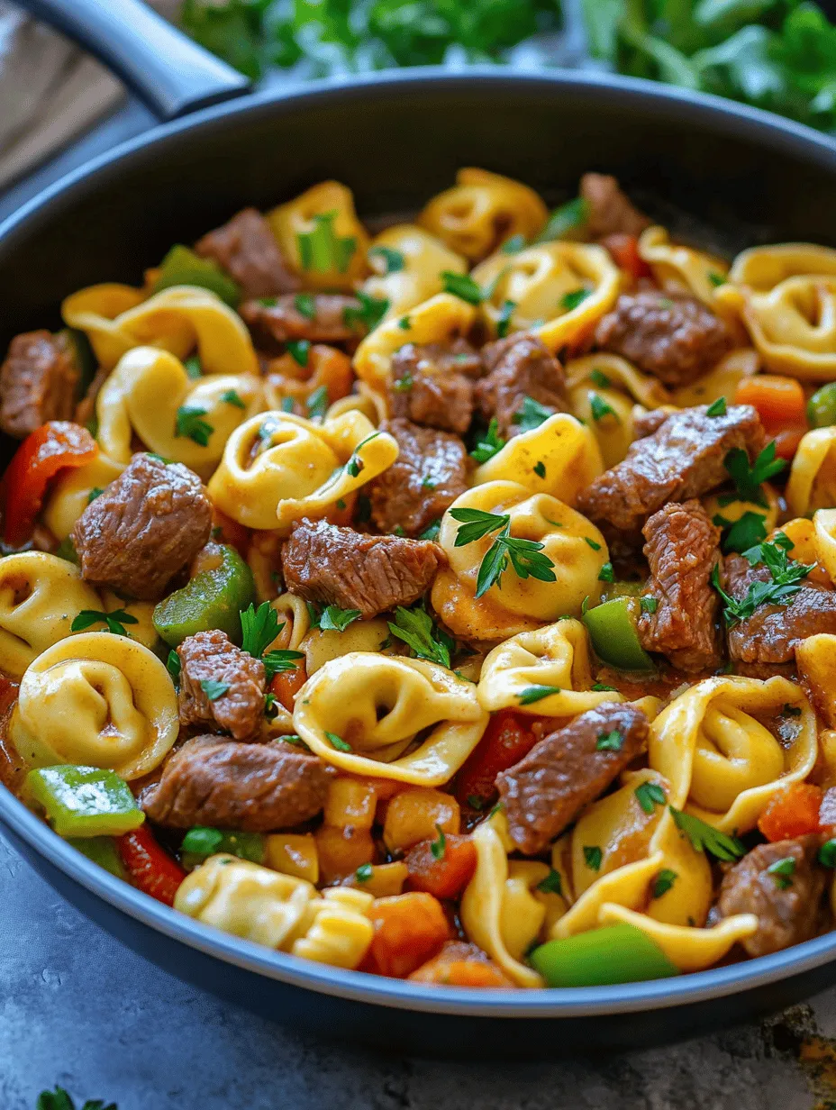 In the realm of comfort food, few dishes hold the same iconic status as the Philly cheesesteak. This mouthwatering sandwich, featuring thinly sliced ribeye steak, sautéed onions, and melted cheese, has become a staple of American cuisine, particularly in its hometown of Philadelphia. On the other hand, tortellini, with its rich history and tender pasta pockets filled with delightful ingredients, has carved out its own niche within Italian culinary traditions. Now, imagine the delicious marriage of these two beloved dishes into one satisfying meal—Philly Cheesesteak Tortellini Pasta.