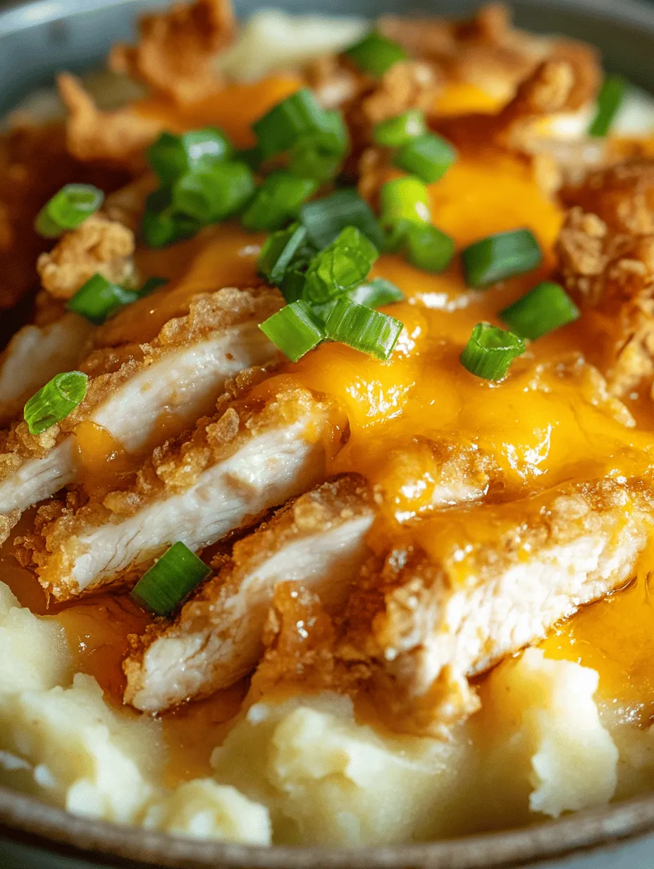 Comfort food holds a special place in our hearts and homes, often evoking fond memories of family gatherings, cozy evenings, and the warmth of shared meals. Among the many dishes that embody this sentiment, Cheesy Mashed Potato Casserole with Crispy Chicken stands out as a true crowd-pleaser. This dish not only satisfies your taste buds but also serves as a comforting embrace for the soul, making it a favored choice for families and friends alike.