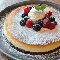 Italian desserts are renowned for their rich flavors, exquisite textures, and irresistible allure. Among the myriad of sweet treats that Italy has gifted the culinary world, the cheesecake stands out as a beloved classic. With its creamy texture and decadent taste, it has captured the hearts of many dessert enthusiasts. However, not all cheesecakes are created equal. Enter the Divine Italian Ricotta Cheesecake—a lighter and equally delightful alternative to the traditional varieties. This cheesecake, made primarily with ricotta cheese, offers a unique flavor profile that sets it apart from its cream cheese counterparts.