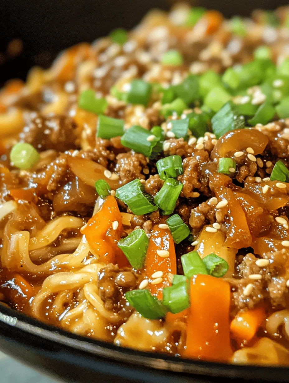 Mongolian cuisine, often celebrated for its hearty, robust flavors, brings together a rich tapestry of ingredients that reflect its historical roots and cultural influences. At the heart of this culinary tradition is a focus on simple yet satisfying meals, often featuring fresh produce, bold seasonings, and protein-rich components. One dish that embodies the essence of Mongolian cooking is Mongolian Ground Beef Noodles—a delightful combination of tender beef, savory sauces, and perfectly cooked noodles. This dish not only showcases the rich flavors of Mongolia but also serves as a comforting, filling meal that is perfect for any occasion.