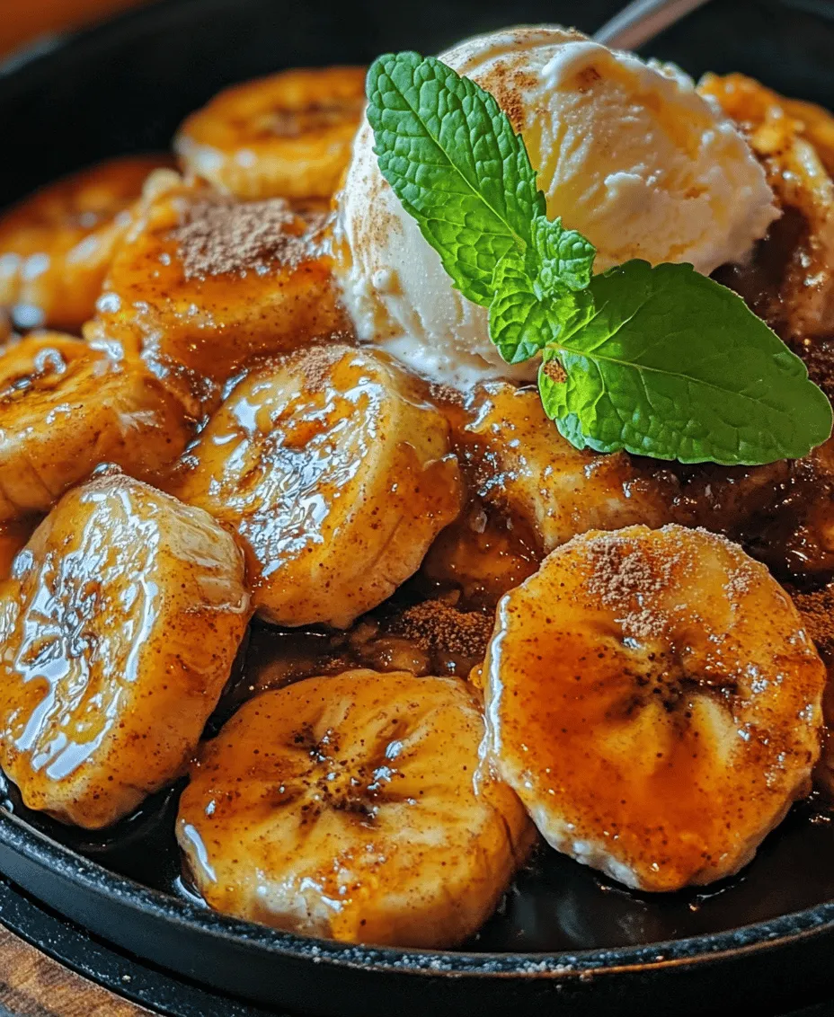 The appeal of Sizzling Sweet Cinnamon Bananas lies not just in their flavor but in the entire sensory experience they offer. Imagine the moment when you first bite into a warm banana, perfectly caramelized to provide a luscious mouthfeel, complemented by the gentle kick of cinnamon. The aroma wafting through your kitchen will have everyone gathering around, eager to dig in.