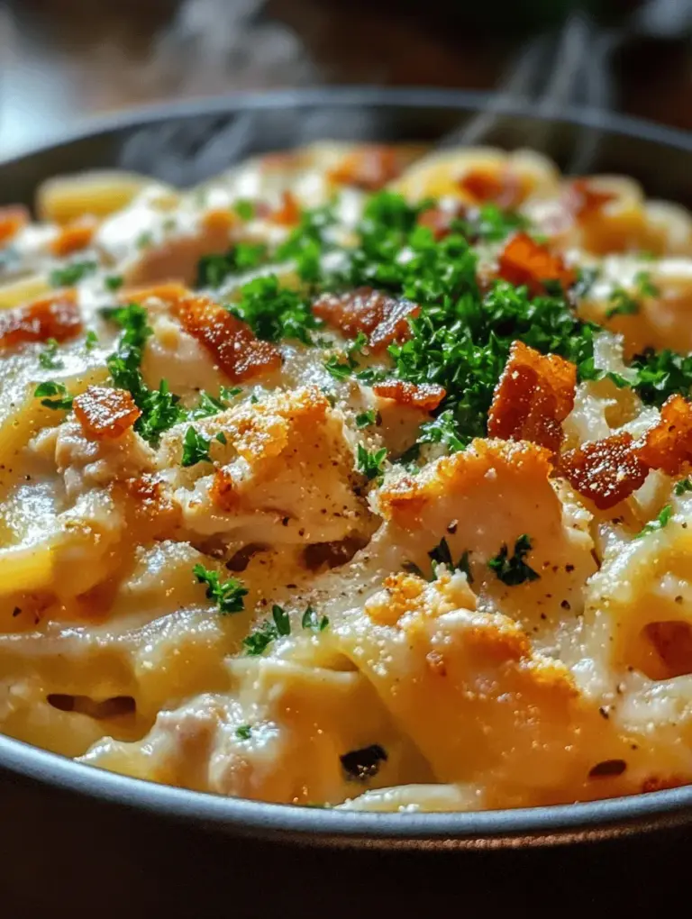 Are you looking for a dish that combines comfort, flavor, and ease? Look no further than creamy bacon chicken pasta—a sumptuous meal that delights the senses and satisfies the soul. With its velvety sauce enveloping tender chicken and crispy bacon, this dish has become a staple in many households. Not only is it a crowd-pleaser, but it’s also an incredibly easy recipe that busy home cooks can whip up on weeknights or for special occasions.