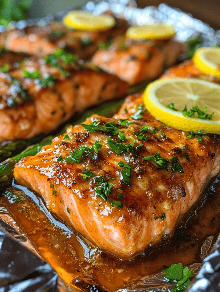 Lemon Garlic Butter Baked Salmon with Asparagus is a dish that perfectly encapsulates the essence of healthy eating without sacrificing flavor. This vibrant meal combines succulent salmon fillets with tender asparagus, all enveloped in a delicious garlic butter sauce enhanced by the zesty brightness of fresh lemon. Whether you're a busy professional looking for a quick weeknight dinner or a culinary enthusiast eager to impress at your next gathering, this recipe offers a delightful balance of taste and nutrition.