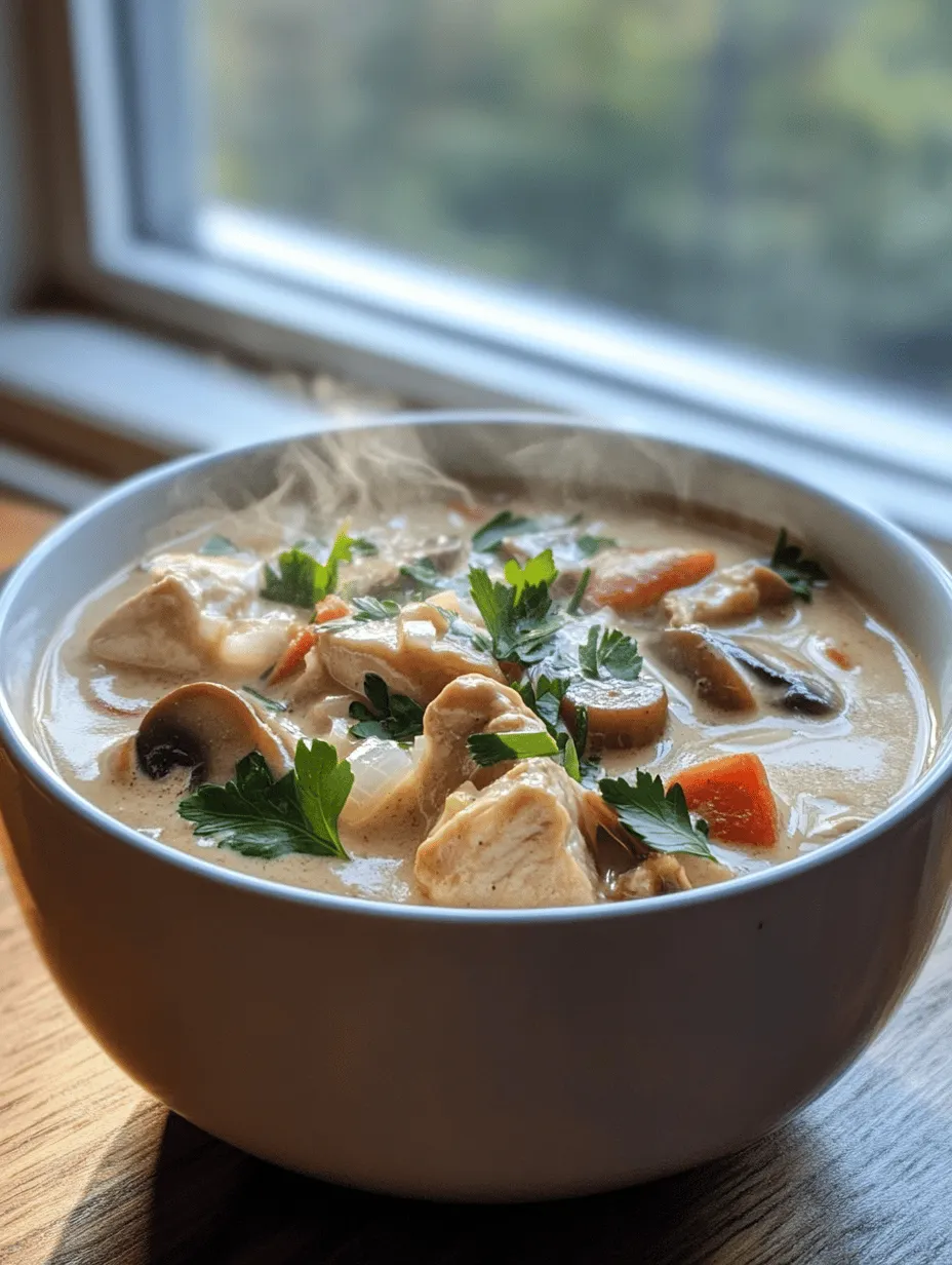 To create the perfect creamy chicken and mushroom delight, it’s essential to understand the role of each ingredient in the dish. Each component contributes to the overall flavor and texture, ensuring a well-balanced and satisfying meal.
