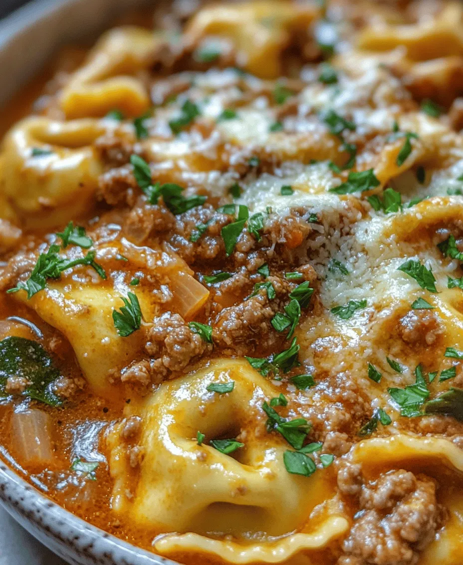 To fully appreciate the beauty of creamy beef and parmesan tortellini, it’s essential to understand the role of each ingredient in the recipe. Each component contributes to the overall flavor and texture, creating a harmonious balance that makes this dish so beloved.