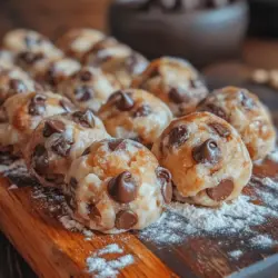 In recent years, the culinary world has seen a surge in the popularity of no-bake desserts. These sweet treats offer the perfect solution for those looking to satisfy their sweet cravings without the need for an oven, making them ideal for hot summer days or impromptu gatherings. Among the myriad of no-bake options, the Delightful No-Bake Cookie Dough Bites stand out as a fan favorite. This recipe not only caters to those with busy lifestyles but also delights the taste buds with its rich, indulgent flavor.