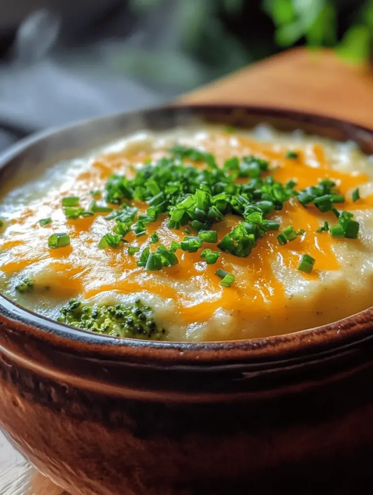 There’s something undeniably comforting about a warm bowl of soup, especially when it’s a rich and creamy Broccoli Potato Cheese Soup. This delightful dish not only warms your body but also nourishes your soul. It’s a perfect blend of vibrant green broccoli, hearty potatoes, and luscious cheese that creates a symphony of flavor and texture in every spoonful. Whether you’re looking for a cozy meal on a chilly evening or a nutritious addition to a family gathering, this soup has you covered.