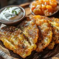 Potato pancakes have a long-standing tradition in German culinary culture, with their origins tracing back to the 18th century. Initially, these pancakes were a practical solution to utilize leftover potatoes, especially during the colder months when fresh vegetables were scarce. The humble potato, introduced to Europe from the Americas, quickly became a dietary staple, and creative cooks found ways to transform it into various delicious forms.
