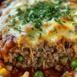 When it comes to comfort food, few dishes evoke the same nostalgic feelings as a hearty meatloaf. However, as dining trends evolve and lifestyles become busier, the humble meatloaf has undergone a delicious transformation. Enter the Cheesy Loaded Meatloaf Casserole with Vegetables, a dish that seamlessly combines the classic flavors of traditional meatloaf with a modern twist that makes it perfect for today’s families. This casserole is not only satisfying but also an easy one-pot solution for busy individuals looking to whip up a filling meal without spending hours in the kitchen.