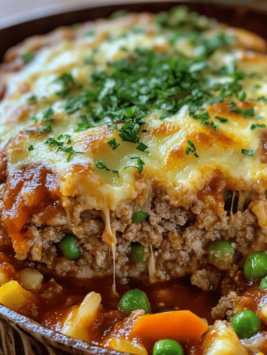 When it comes to comfort food, few dishes evoke the same nostalgic feelings as a hearty meatloaf. However, as dining trends evolve and lifestyles become busier, the humble meatloaf has undergone a delicious transformation. Enter the Cheesy Loaded Meatloaf Casserole with Vegetables, a dish that seamlessly combines the classic flavors of traditional meatloaf with a modern twist that makes it perfect for today’s families. This casserole is not only satisfying but also an easy one-pot solution for busy individuals looking to whip up a filling meal without spending hours in the kitchen.