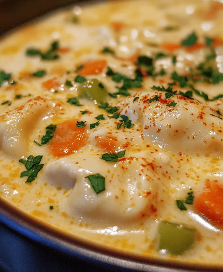 In the realm of comforting cuisine, few dishes evoke warmth and satisfaction quite like a bowl of soup. Among the myriad of options out there, *Creamy Chicken Alfredo Tortellini Soup* stands out as a delightful blend of flavors and textures that is sure to please both family and friends alike. This dish captures the essence of hearty comfort food by combining rich, creamy Alfredo sauce with tender tortellini and succulent chicken, all in a nourishing broth that warms both body and soul. Whether you’re looking for a quick weeknight dinner or a dish to impress at your next gathering, this creamy soup is a versatile choice that delivers on taste and comfort.