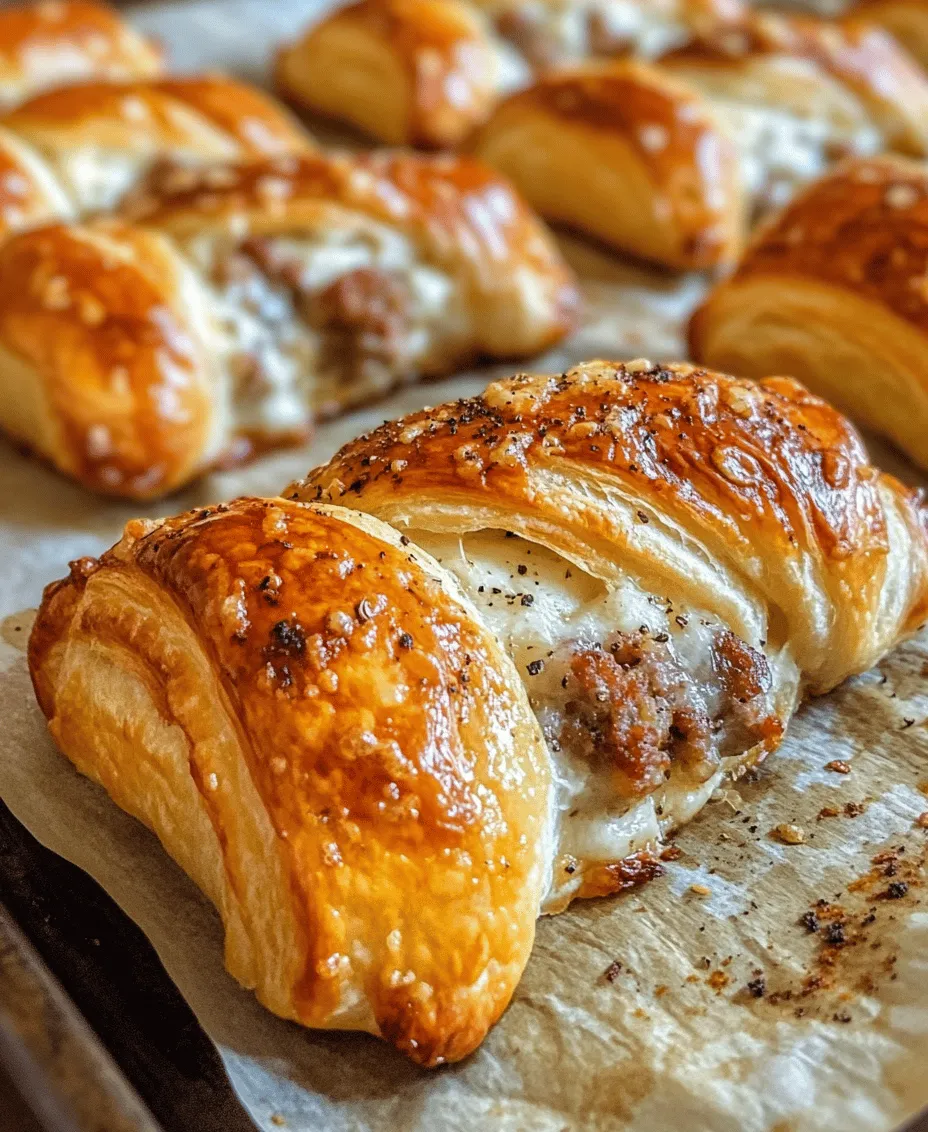 When it comes to comfort food, few dishes can rival the warm, savory allure of sausage cream cheese crescents. These delightful bites are a perfect blend of flavors and textures, making them an ideal choice for a variety of occasions—from casual family dinners to festive gatherings and game day celebrations. The combination of hearty breakfast sausage and creamy cream cheese enveloped in flaky crescent roll dough creates a dish that is both indulgent and satisfying.