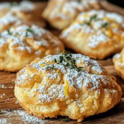 Cookies are a universally loved treat, cherished for their delightful flavors and comforting textures. They serve as the perfect companion for a cup of tea, a festive dessert at gatherings, or simply a sweet indulgence after a long day. Among the myriad of cookie varieties, the Zesty Lemon Crinkle Cookie stands out for its refreshing flavor and inviting appearance. This recipe combines the tangy brightness of lemon with an unexpected herbaceous twist, creating a unique and memorable cookie that will surprise and delight your taste buds.