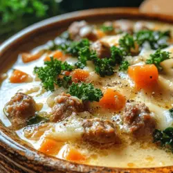 When the weather turns chilly, there's nothing quite like a warm bowl of soup to soothe the soul. Creamy Parmesan Italian Sausage Soup is the epitome of comfort food, bringing together rich flavors and hearty ingredients that create a dish perfect for any occasion. This delightful soup not only warms you up but also tantalizes your taste buds with its irresistible combination of savory Italian sausage, fresh vegetables, and a luxurious creaminess that keeps you coming back for more.