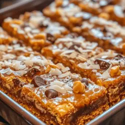 Baking at home is a delightful way to unleash creativity while indulging in the sweet rewards of your labor. The kitchen becomes a canvas where delicious treats come to life, filling the air with tantalizing aromas that evoke nostalgia and warmth. Among the myriad of desserts that one can create, Enchanted Magic Cookie Bars stand out as a whimsical and delectable treat that can enchant anyone who takes a bite.