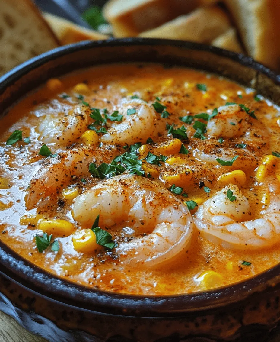 To create an authentic New Orleans Shrimp and Corn Bisque, it’s essential to use high-quality ingredients that will enhance the dish's flavor and texture. Here, we will break down the primary components that make this bisque a standout dish.