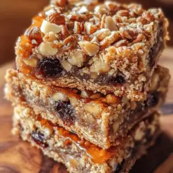 One of the standout features of the 4-Layer Everything Bars is their versatility. You can easily adjust the ingredients to incorporate your favorite nuts, fruits, or even spices, allowing you to create a snack that fits your personal preferences and nutritional goals. These bars are not just a treat; they provide a wholesome energy boost thanks to the carefully selected ingredients. Each layer contributes to the overall nutritional profile, making these bars a guilt-free indulgence.