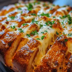 1. Preheat the Oven: Begin by preheating your oven to 375°F (190°C). Preheating is crucial for ensuring even baking, allowing the bread to achieve that perfect golden-brown color while the cheese melts to perfection. A properly preheated oven also helps the bread rise and create a delightful crust.