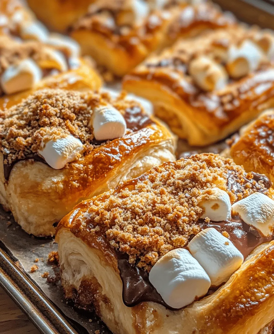 Imagine a warm summer evening, the sun setting on the horizon, the air filled with laughter, and the unmistakable aroma of melting marshmallows and chocolate wafting through the air. This is the essence of camping trips and outdoor gatherings, where the beloved treat known as s'mores takes center stage. Now, what if we could bring that nostalgic flavor straight into our homes with a modern twist? Enter the S'mores Crescent Rolls Delight—a perfect union of convenience and classic campfire flavors that is sure to impress friends and family alike.