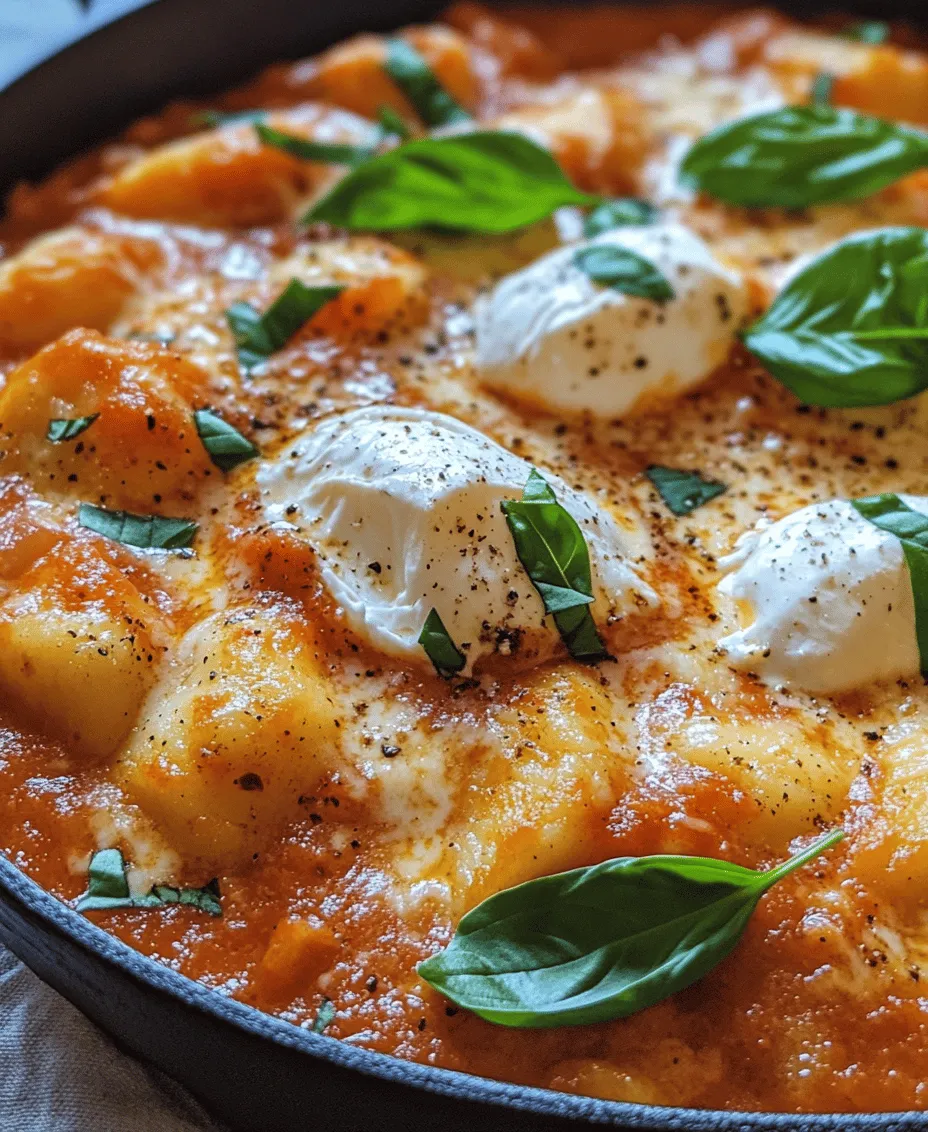 If you're searching for a dish that perfectly balances comfort and luxury, look no further than creamy tomato gnocchi with burrata. This sumptuous recipe embodies the heartwarming essence of Italian cuisine, showcasing the delightful dumplings known as gnocchi, which are often celebrated for their pillowy texture and ability to absorb flavors beautifully. With a rich, creamy tomato sauce and the addition of burrata cheese, this meal transforms into a gourmet experience that is sure to impress.