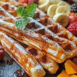 In the hustle and bustle of modern life, busy mornings can often lead to skipped breakfasts or rushed meals that leave you feeling unsatisfied. However, breakfast is crucial for maintaining energy levels and focus throughout the day. Enter crispy waffle sticks—a delightful and versatile option that caters to both adults and children alike. These waffle sticks are not only quick to prepare but also packed with flavor, making them the perfect solution for those hectic mornings when time is of the essence.