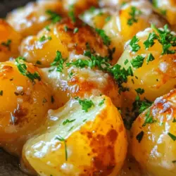 When it comes to side dishes that bring comfort and flavor to the table, Velvety Easy Creamy Garlic Sauce Baby Potatoes stand out as a delightful choice. This dish marries the earthy taste of baby potatoes with a rich and creamy garlic sauce, creating a side that is not only delicious but also incredibly satisfying. Whether you’re serving it alongside a juicy steak, grilled chicken, or a fresh salad, these creamy garlic sauce baby potatoes elevate any meal, making them a versatile addition to your culinary repertoire.