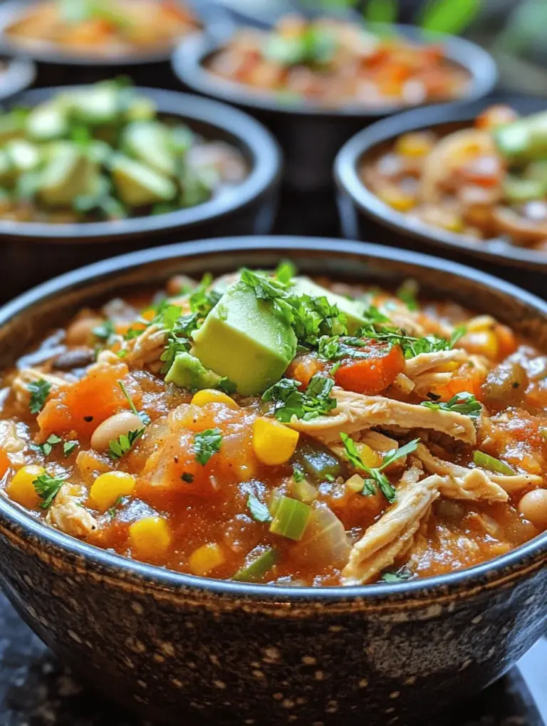 Chicken tortilla soup has long been a beloved dish in many households, capturing hearts with its rich flavors and comforting warmth. This flavorful soup is particularly appealing during the colder months when a bowl of steaming goodness can provide both nourishment and comfort. The hearty nature of this dish, combined with a unique blend of spices, creates a delightful experience that warms you from the inside out. The spicy kick from ingredients like chili powder and cumin adds an exciting twist, making every spoonful a little adventure for your taste buds.