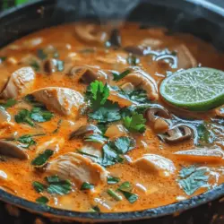 Thai cuisine is celebrated around the world for its vibrant flavors, aromatic herbs, and the perfect balance of sweet, sour, salty, and spicy. It is a culinary journey that draws from diverse influences, resulting in dishes that are both comforting and exciting. One such dish that embodies the essence of Thai cooking is the Easy Thai Chicken Soup. This delightful soup is a warm embrace on a chilly evening, a quick and delicious option for weeknight dinners, and an impressive dish to serve to guests.
