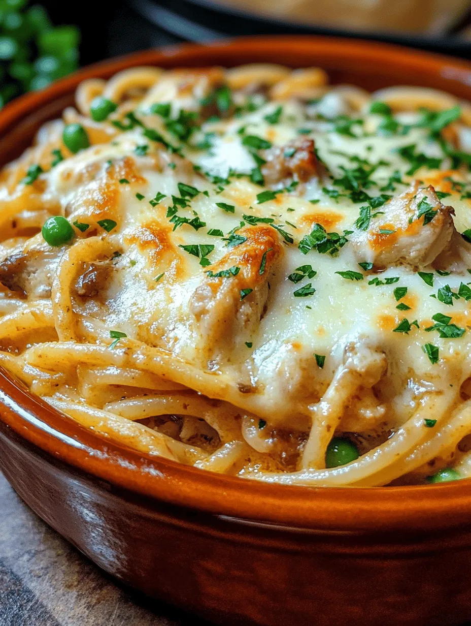 Chicken Tetrazzini is a classic American dish that has become a beloved staple in homes across the country. This creamy, pasta-based casserole is the epitome of comfort food, often evoking feelings of warmth and nostalgia. With its rich flavors and satisfying texture, Chicken Tetrazzini is the perfect meal for family gatherings, potlucks, or cozy evenings in.