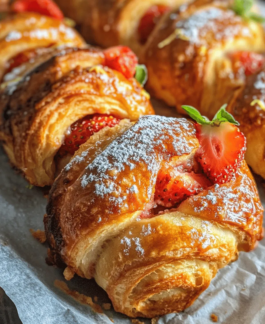If you’re a fan of breakfast and sweet treats, then you’re in for a delightful surprise with our Strawberry Cheesecake Breakfast Rolls. This recipe beautifully combines the classic flavors of strawberries and cream cheese, all wrapped up in warm, buttery crescent rolls. Imagine waking up to the aroma of freshly baked goods wafting through your home, beckoning you to the breakfast table. These rolls not only tantalize your taste buds but also offer a comforting and indulgent start to your day.