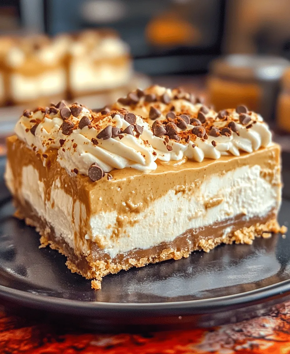 In the world of desserts, few things can match the convenience and sheer indulgence of no-bake recipes. These treats not only save time in the kitchen but also eliminate the need for an oven, making them ideal for warm weather or busy days. Among the many enticing options, <strong></noscript>No Bake Peanut Butter Cheesecake Bars stand out as an irresistible choice for peanut butter enthusiasts. Imagine creamy layers of rich peanut butter cheesecake resting atop a crunchy graham cracker crust, all ready to be enjoyed without the fuss of baking.” /></p>
<p></p>
<h3>Mixing the Cream Cheese Filling</h3>
<p></p>
<p>To begin creating the luscious filling for your No Bake Peanut Butter Cheesecake Bars, start by ensuring your cream cheese is softened to room temperature. This step is crucial as it allows for easier blending, resulting in a smooth and creamy texture. In a large mixing bowl, combine 16 ounces of softened cream cheese, 1 cup of creamy peanut butter, 1 cup of powdered sugar, and 1 teaspoon of vanilla extract. Using an electric mixer, blend these ingredients on medium speed until they are fully combined and the mixture is fluffy and free of lumps. The peanut butter will add a rich, nutty flavor, while the powdered sugar will provide the necessary sweetness to balance the cream cheese.</p>
<p></p>
<h3>Whipping the Cream</h3>
<p></p>
<p>Next, it’s time to whip the cream, which is essential for achieving the light and airy texture of the cheesecake bars. In a separate bowl, pour 1 cup of heavy whipping cream. Using a hand mixer or a stand mixer fitted with a whisk attachment, whip the cream on high speed until stiff peaks form. This typically takes about 3-5 minutes. Be careful not to over-whip, as this can lead to a grainy texture. Once the cream has reached the right consistency, gently fold it into the peanut butter mixture. Use a rubber spatula for this step, incorporating the whipped cream in batches. The goal is to maintain as much air as possible, which will give your cheesecake bars their signature light texture.</p>
<p></p>
<h3>Assembling the Bars</h3>
<p></p>
<p>With your filling prepared, it’s time to assemble the bars. Take the prepared crust from the refrigerator, ensuring it has firmed up. Carefully pour the creamy peanut butter filling over the crust. Using an offset spatula or the back of a spoon, spread the filling evenly across the crust. Take care to smooth out the surface, ensuring there are no air pockets. For those who enjoy a bit of chocolatey flavor, now is the perfect time to sprinkle some mini chocolate chips on top of the filling. Gently press them into the mixture to ensure they adhere but don’t disturb the smooth surface.</p>
<p></p>
<h3>Chilling and Serving</h3>
<p></p>
<p>Once assembled, cover the pan with plastic wrap or aluminum foil and place it in the refrigerator to chill. It’s important to allow the cheesecake bars to set for at least 4 hours, although overnight is even better if you have the time. This chilling process is vital, as it allows the flavors to meld and the filling to firm up, making it easier to slice into clean bars.</p>
<p></p>
<p>When you’re ready to serve, remove the cheesecake from the refrigerator and use a sharp knife to cut it into squares or rectangles. For the cleanest cuts, dip the knife in hot water and wipe it dry before slicing. This technique helps prevent sticking and makes for beautiful presentation. Serve the bars chilled, and feel free to add a dollop of whipped cream on top for an extra indulgent touch.</p>
<p></p>
<h3>Nutritional Information</h3>
<p></p>
<p>Each serving of these delightful No Bake Peanut Butter Cheesecake Bars provides a satisfying balance of flavors and textures. Here’s a breakdown of the approximate nutritional information per serving (1 bar):</p>
<p></p>
<p>– <strong>Calories</strong>: 250</p>
<p>– <strong>Total Fat</strong>: 18g</p>
<p>– <strong>Saturated Fat</strong>: 8g</p>
<p>– <strong>Cholesterol</strong>: 40mg</p>
<p>– <strong>Sodium</strong>: 150mg</p>
<p>– <strong>Total Carbohydrates</strong>: 20g</p>
<p>– <strong>Dietary Fiber</strong>: 1g</p>
<p>– <strong>Sugars</strong>: 10g</p>
<p>– <strong>Protein</strong>: 5g</p>
<p></p>
<p>These bars are rich in healthy fats from the peanut butter and provide a moderate amount of protein from both the cream cheese and peanut butter, making them a satisfying treat. While they are indulgent, they can still fit into a balanced diet when enjoyed in moderation.</p>
<p></p>
<h3>Storing and Serving Suggestions</h3>
<p></p>
<p>To keep your No Bake Peanut Butter Cheesecake Bars fresh, store them in an airtight container in the refrigerator. They will maintain their quality for up to one week. If you want to extend their shelf life, consider freezing the bars. Wrap them individually in plastic wrap and place them in a freezer-safe container. They can last for up to three months in the freezer. To thaw, simply transfer them to the refrigerator a few hours before you plan to serve them.</p>
<p></p>
<p>For serving suggestions, these cheesecake bars pair wonderfully with fresh berries such as strawberries or raspberries. The tartness of the fruit contrasts beautifully with the rich peanut butter flavor. Additionally, a drizzle of chocolate or caramel sauce can elevate the presentation and add another layer of flavor. For a bit of crunch, consider sprinkling crushed nuts or granola on top before serving.</p>
<p></p>
<h3>Common Questions About No Bake Cheesecakes</h3>
<p></p>
<p><strong>1. Can I use other nut butters instead of peanut butter?</strong></p>
<p>Absolutely! You can substitute almond butter, cashew butter, or even sunflower seed butter for a nut-free option. Just keep in mind that the flavor will change slightly based on the nut butter you choose.</p>
<p></p>
<p><strong>2. What if my cream cheese is too cold?</strong></p>
<p>If your cream cheese is too cold, it will be difficult to blend smoothly. To soften it quickly, you can cut it into small chunks and let it sit at room temperature for about 30 minutes, or microwave it in 10-second intervals, checking to ensure it doesn’t melt.</p>
<p></p>
<p><strong>3. Can I make this recipe dairy-free?</strong></p>
<p>Yes, you can make a dairy-free version by using vegan cream cheese and coconut cream in place of heavy whipping cream. This will yield a similar texture and flavor profile while accommodating dietary restrictions.</p>
<p></p>
<p><strong>4. How do I fix a runny filling?</strong></p>
<p>If your filling is too runny, it may need more time to chill. If you’ve already chilled it and it’s still not setting, consider adding a bit of cornstarch or instant pudding mix to thicken it.</p>
<p></p>
<p><strong>5. Can I use a different crust?</strong></p>
<p>Certainly! While a graham cracker crust is traditional, you can experiment with other options like an Oreo crust or a gluten-free crust made from almond flour and coconut oil.</p>
<p></p>
<h3>Conclusion</h3>
<p></p>
<p>No Bake Peanut Butter Cheesecake Bars are a delightful indulgence for any occasion, featuring a creamy, rich filling atop a buttery crust. Their simplicity makes them an excellent choice for both novice bakers and seasoned chefs looking for a quick and satisfying dessert option. The combination of flavors and textures creates a treat that is sure to impress friends and family alike.</p>
<p></p>
<p>With minimal effort and maximum flavor, these bars are perfect for gatherings, potlucks, or simply as a personal treat at home. We encourage you to whip up a batch, share them with loved ones, and relish the joy that comes from creating and enjoying this delectable dessert. Happy baking!</p>
<div id=