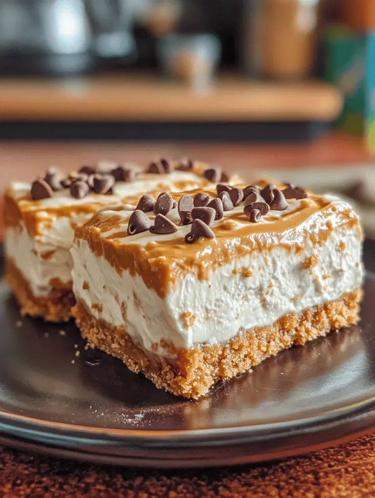 In the world of desserts, few things can match the convenience and sheer indulgence of no-bake recipes. These treats not only save time in the kitchen but also eliminate the need for an oven, making them ideal for warm weather or busy days. Among the many enticing options, No Bake Peanut Butter Cheesecake Bars stand out as an irresistible choice for peanut butter enthusiasts. Imagine creamy layers of rich peanut butter cheesecake resting atop a crunchy graham cracker crust, all ready to be enjoyed without the fuss of baking.