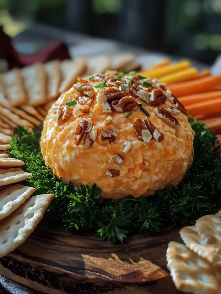 Cheese balls have long held a special place in the realm of appetizers, celebrated for their rich flavors and delightful textures. These creamy delights are not only easy to prepare but also serve as a crowd-pleasing addition to any gathering. Among the various cheese ball creations, the Creamy Irresistible Cheddar Ranch Cheese Ball stands out, enticing cheese lovers with its robust flavor profile and creamy consistency. Perfectly suited for parties, family gatherings, or an enjoyable game night, this cheese ball elevates any occasion to a gourmet experience.