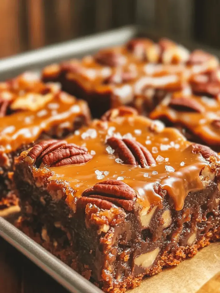 If you’re on the lookout for a dessert that perfectly balances sweetness, crunch, and smoothness, look no further than Turtle Bars. These delightful treats are not only visually appealing but also tantalize the taste buds with their rich combination of chocolate, caramel, and pecans. The allure of Turtle Bars lies in their layered structure and the interplay of flavors that create a symphony of taste in every bite. Whether you’re preparing a dessert for a festive gathering, a family celebration, or simply a weekend treat, Turtle Bars are an impressive addition that will please both young and old alike.