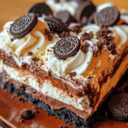 Imagine a dessert that can effortlessly elevate any gathering, whether it’s a casual family dinner or a festive celebration. The Heavenly Oreo Dessert fits the bill perfectly. Its no-bake nature means you can whip it up with minimal fuss, allowing you to focus on enjoying the moment rather than stressing over complicated baking techniques. This dessert is ideal for hot summer days when turning on the oven feels unbearable, or for those last-minute gatherings where you need a sweet touch without the time constraints of traditional baking.