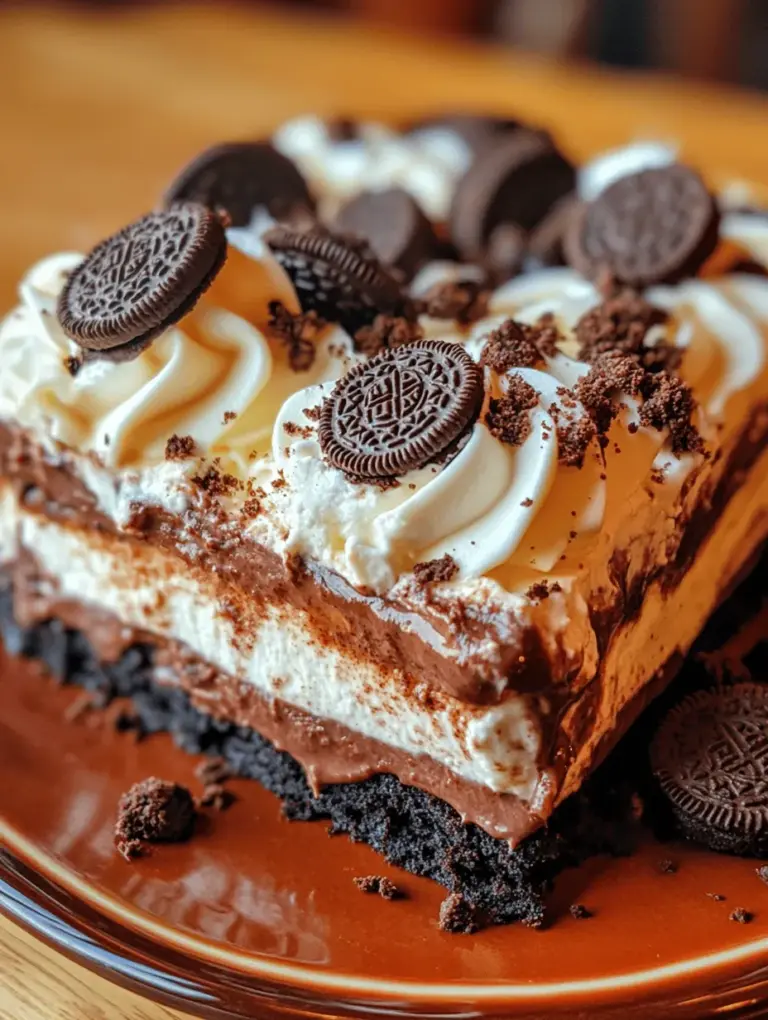 Imagine a dessert that can effortlessly elevate any gathering, whether it’s a casual family dinner or a festive celebration. The Heavenly Oreo Dessert fits the bill perfectly. Its no-bake nature means you can whip it up with minimal fuss, allowing you to focus on enjoying the moment rather than stressing over complicated baking techniques. This dessert is ideal for hot summer days when turning on the oven feels unbearable, or for those last-minute gatherings where you need a sweet touch without the time constraints of traditional baking.