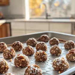 Pecan Pie Balls have emerged as a delightful alternative to traditional desserts, combining the flavors of classic pecan pie with the convenience of a healthy, no-bake treat. These bite-sized snacks are perfect for satisfying your sweet tooth without the guilt often associated with sugary indulgences. The appeal of Pecan Pie Balls lies in their rich, nutty flavor, which makes them a favorite among both health-conscious individuals and those looking to savor a delicious treat.